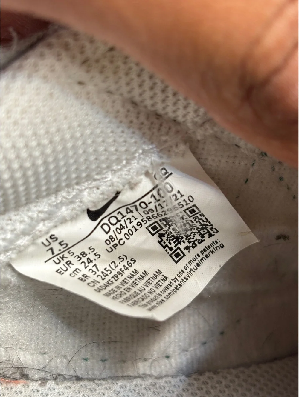 Nike size women’s